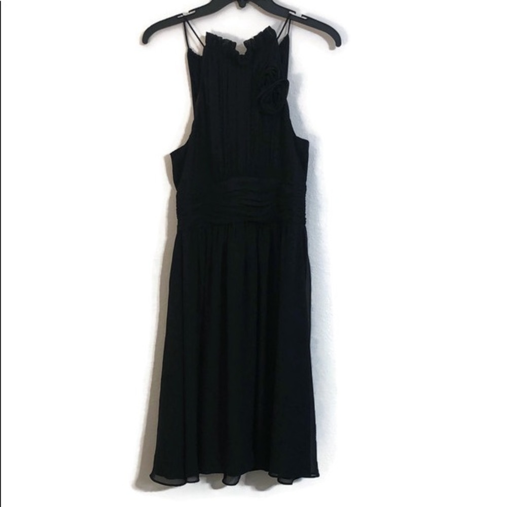 Black cocktail dress